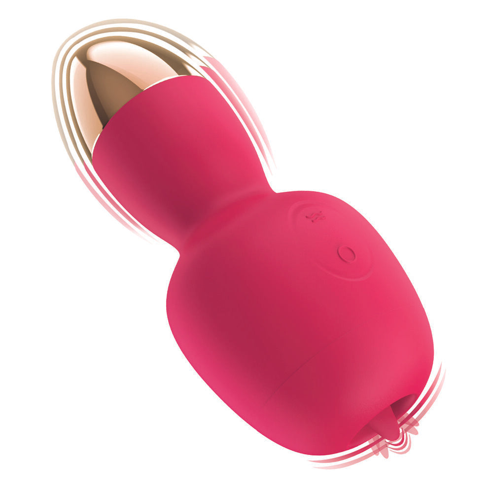 ClitTastic Intense Dual Massager Rechargeable | Side View | "Intense dual massager - side view"
