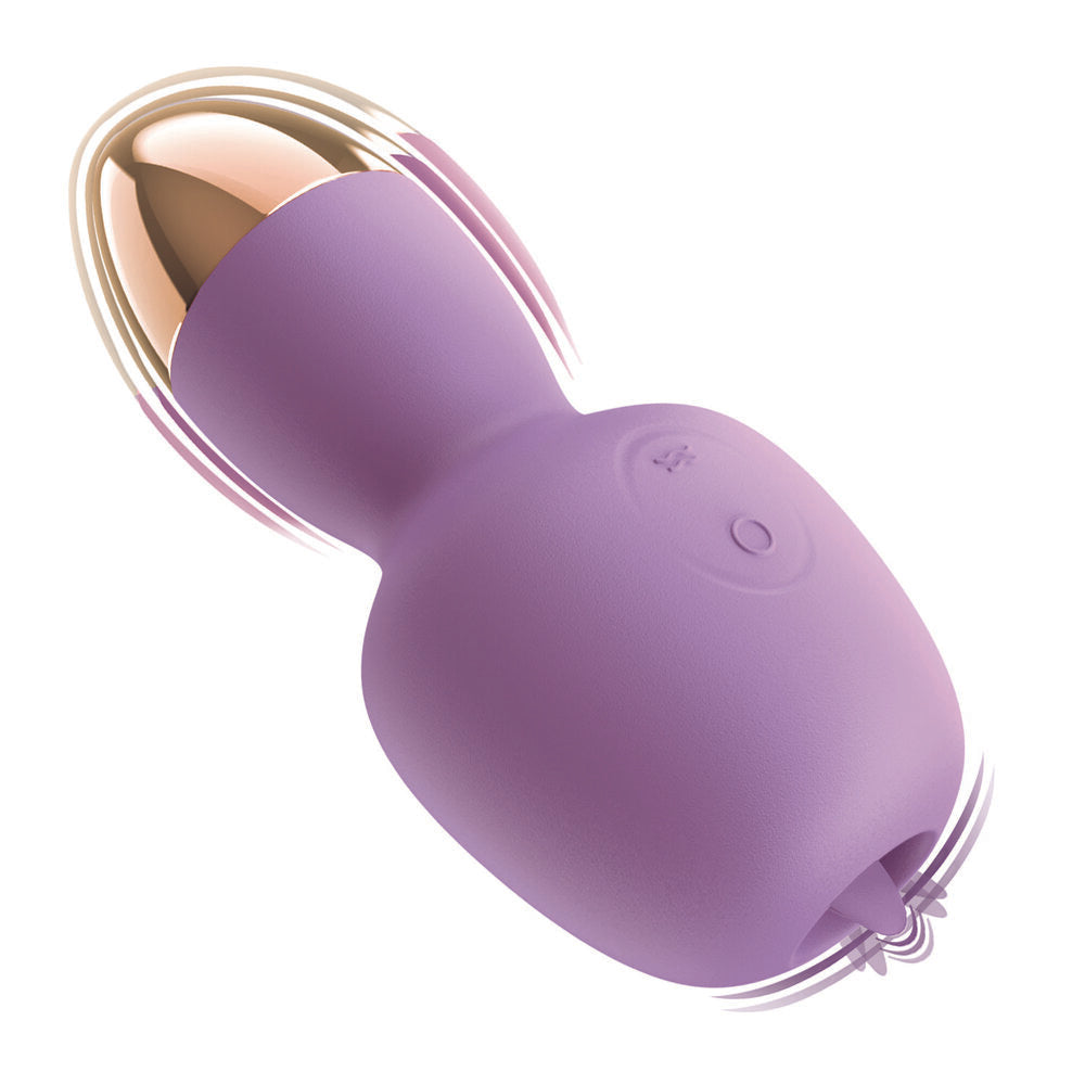 ClitTastic Intense Dual Massager Rechargeable | Side View | "Intense dual massager - side view"