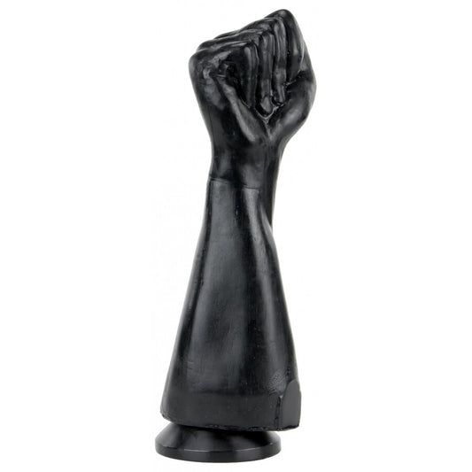 Hasta Siempre Noir Fist Dildo | Front View | "Noir fist dildo - front view"