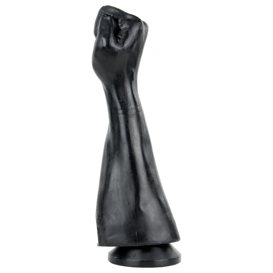 Hasta Siempre Noir Fist Dildo | Side View | "Noir fist dildo - side view"
