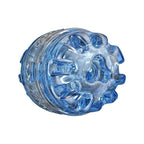 Fleshlight Quickshot Turbo Blue Ice | Front View | "Turbo blue ice - front view"