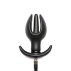 Master Series Ass Bound Anchor Inflatable Anal Plug | Side View | "Inflatable anal plug - side view"