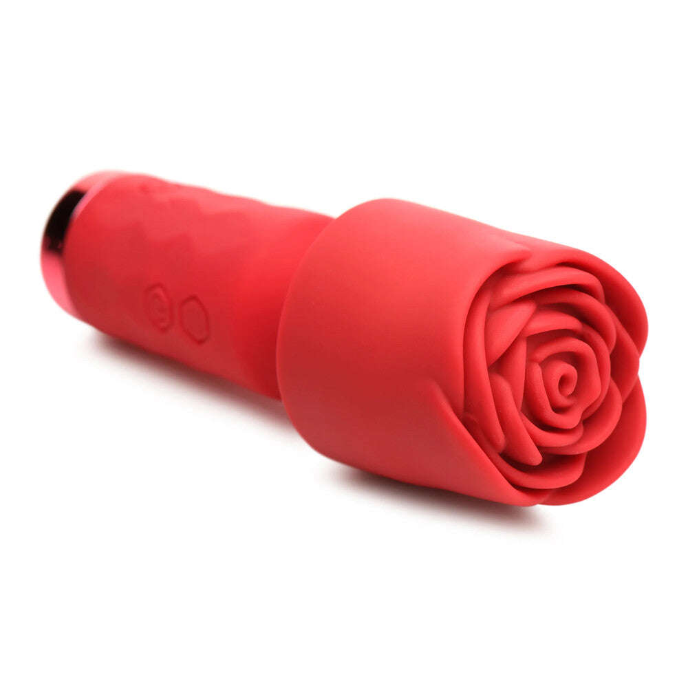 XR Bloomgasm Rose Petite Mini Wand|Product View|"Mini rose wand - product view"