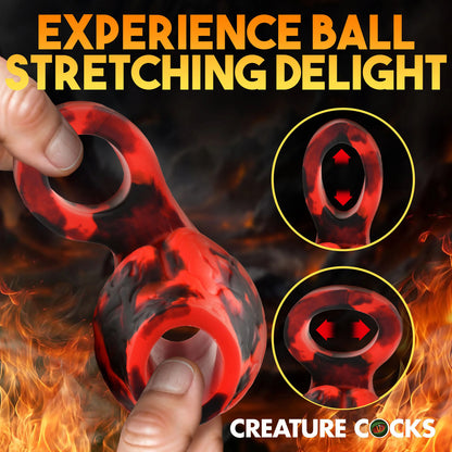 Hell Hound Silicone Enhancer | Angle View | Complete Design