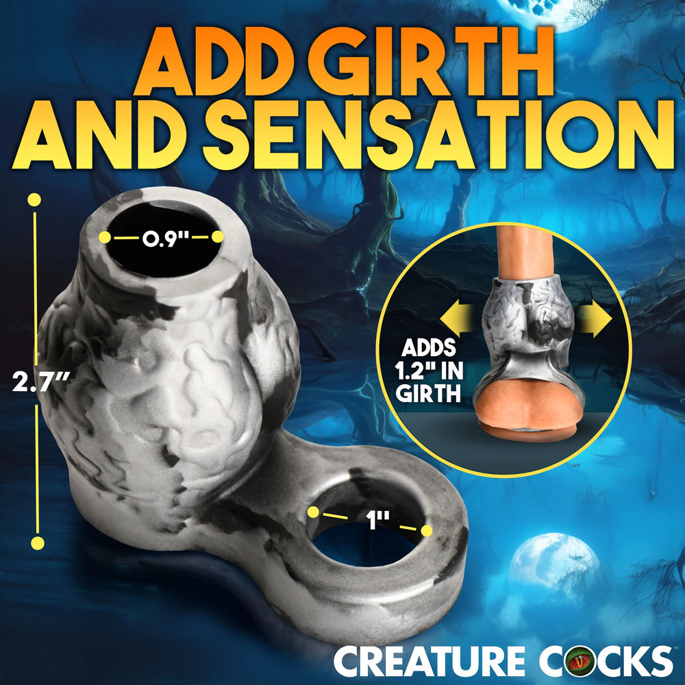 Creature Cocks Night Prowler Ball Stretcher | Side View | Feature Detail