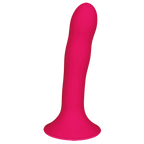 Adrien-Lastic-Cushioned-Core-Suction-Cup-Silicone-Dildo-6-5-Inch|Front|"6.5 inch cushioned dildo - front view"
