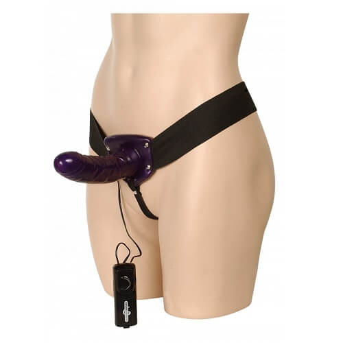 Alias Vibrating Female Strap On | Front View | Harness system