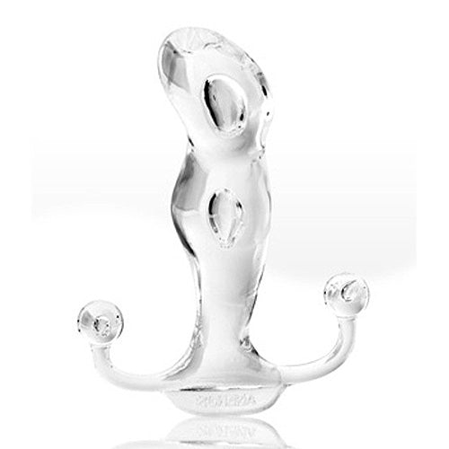 Aneros Progasm Ice Prostate Massager | Front View | Clear prostate stimulator