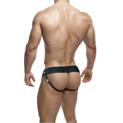 Dr. Skin Hollow Strap On 6 Inch Black | Detail View | Complete Set