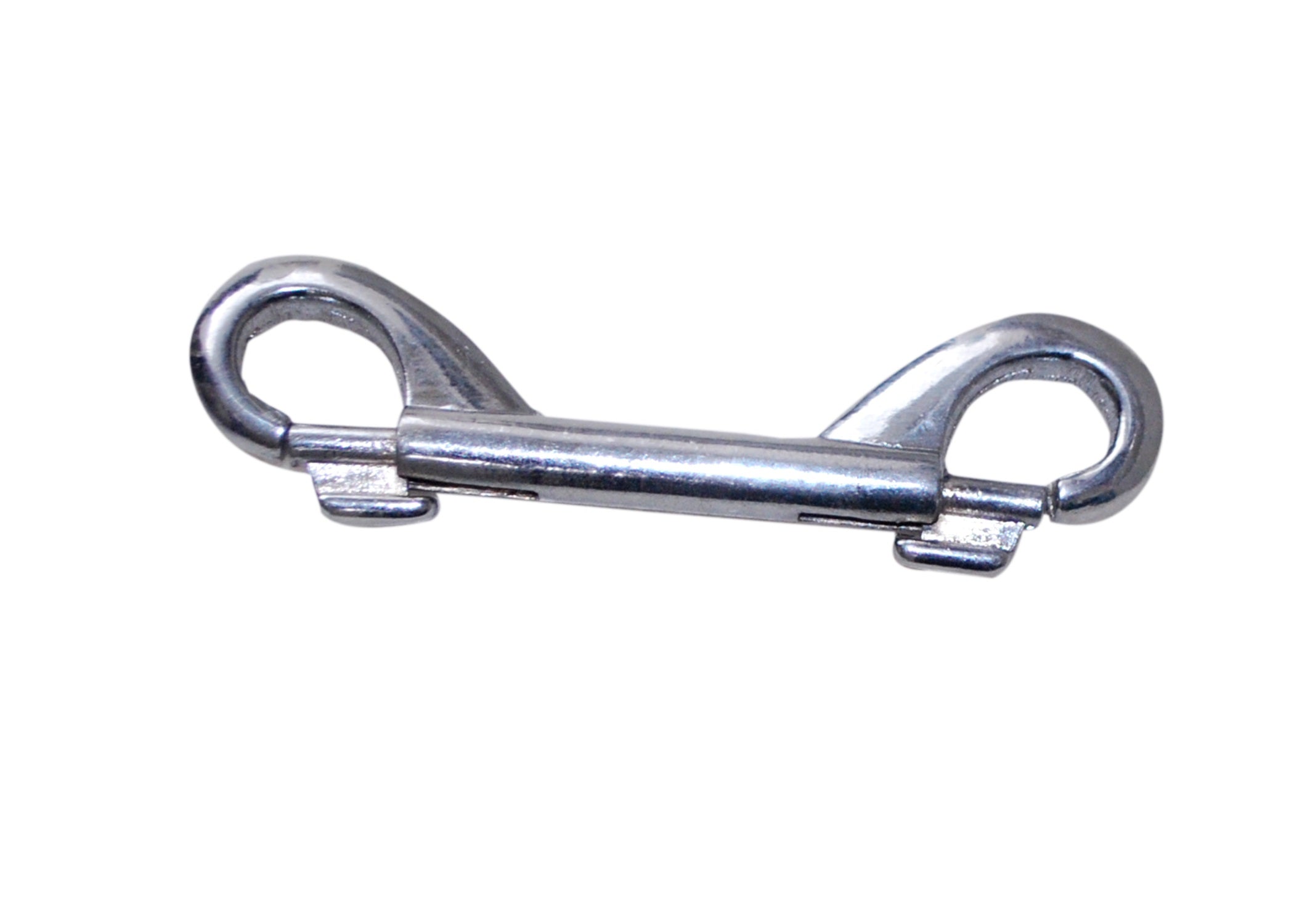 BOUND Double Trigger Clip Silver | Main View | "silver double ended adjustable nipple clamps - main view"