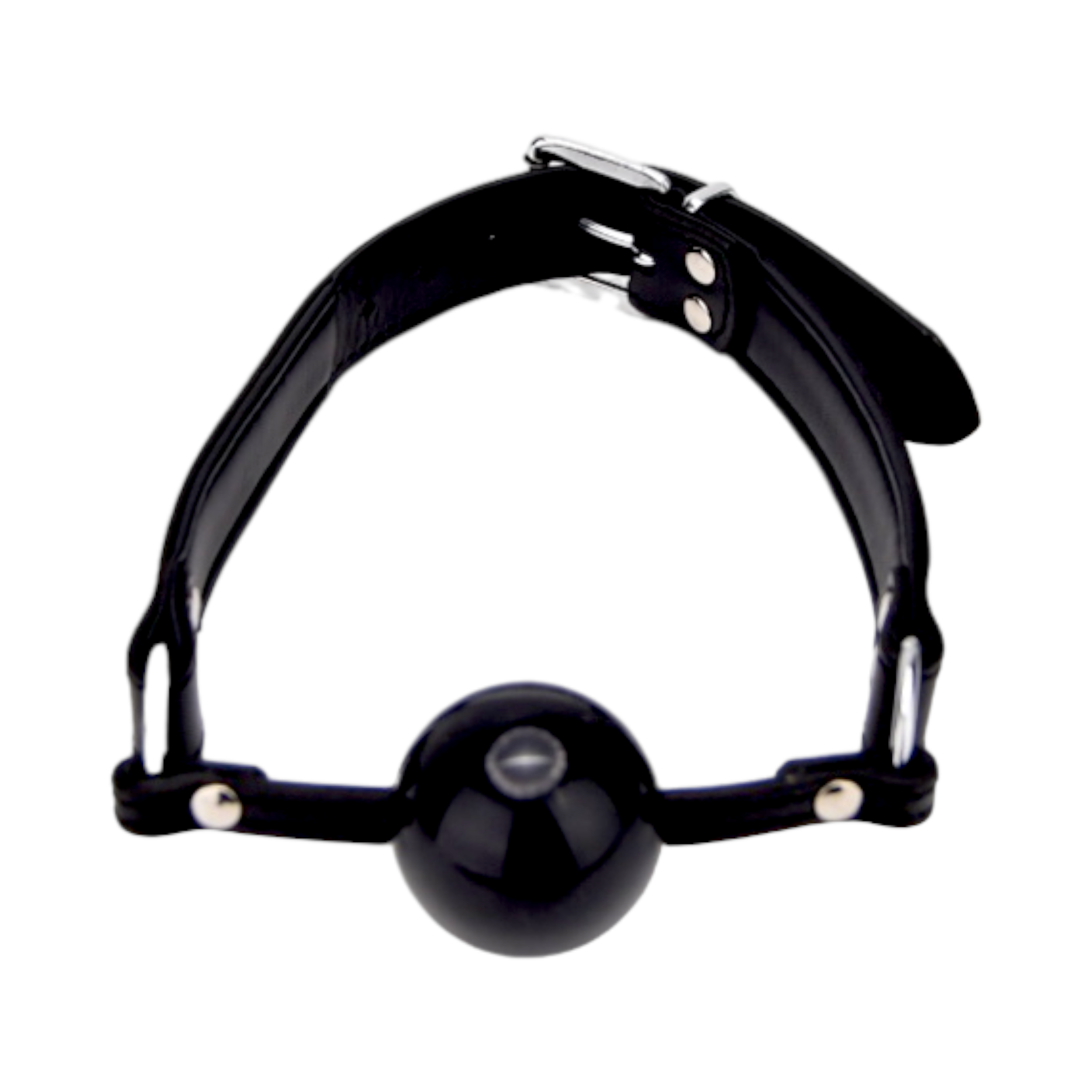 BOUND Leather Paddle|Front View|"leather spanking paddle - front view"