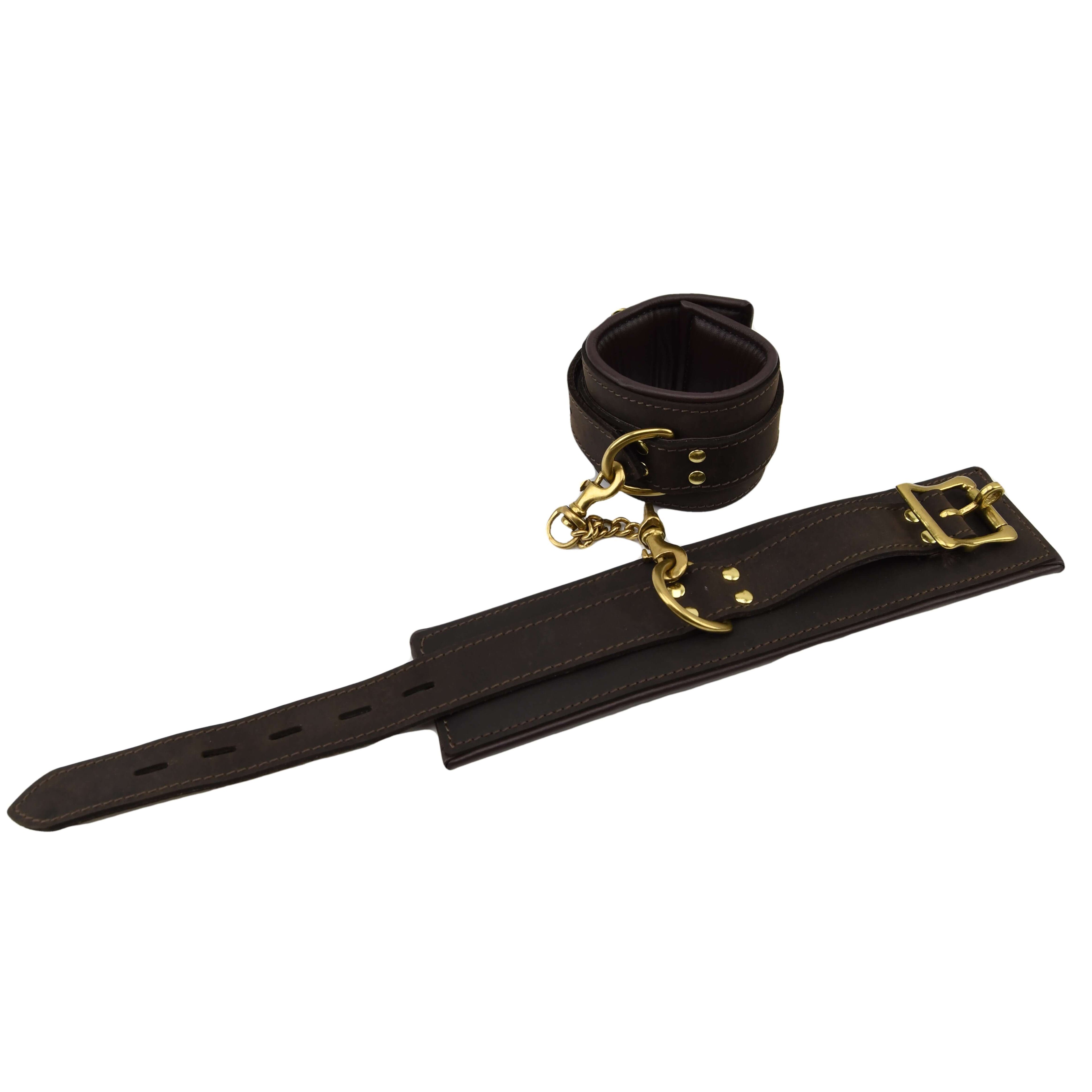 BOUND Nubuck Leather Wrist Restraints Adult Toys Direct