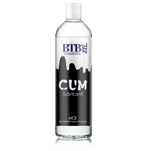 BTB Cum Lubricant 250ml | Front View | "cum-like lubricant - front view"