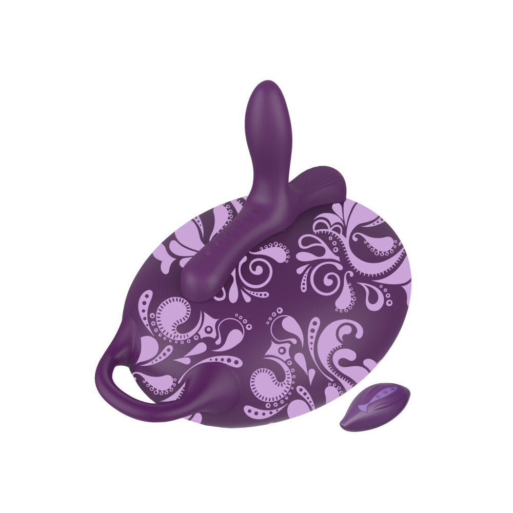 Bouncy Bliss Sit-On Vibrator|Front View|"sit on vibrator - front view"