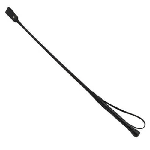 Bound Noir Nubuck Leather Riding Crop Adult Toys Direct
