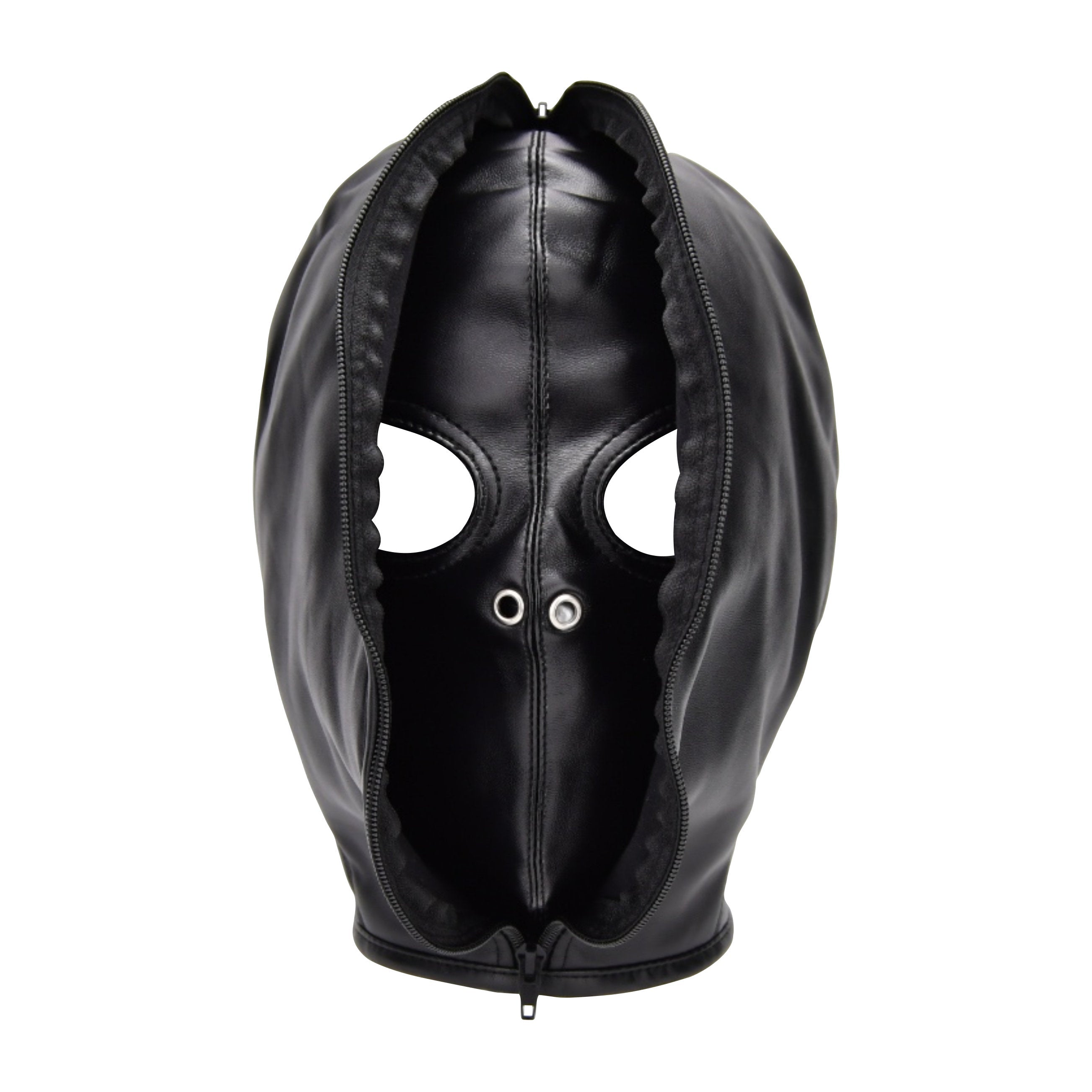 Bound to Please Open Eyed Hood|Front View|"open eye hood black - front view"