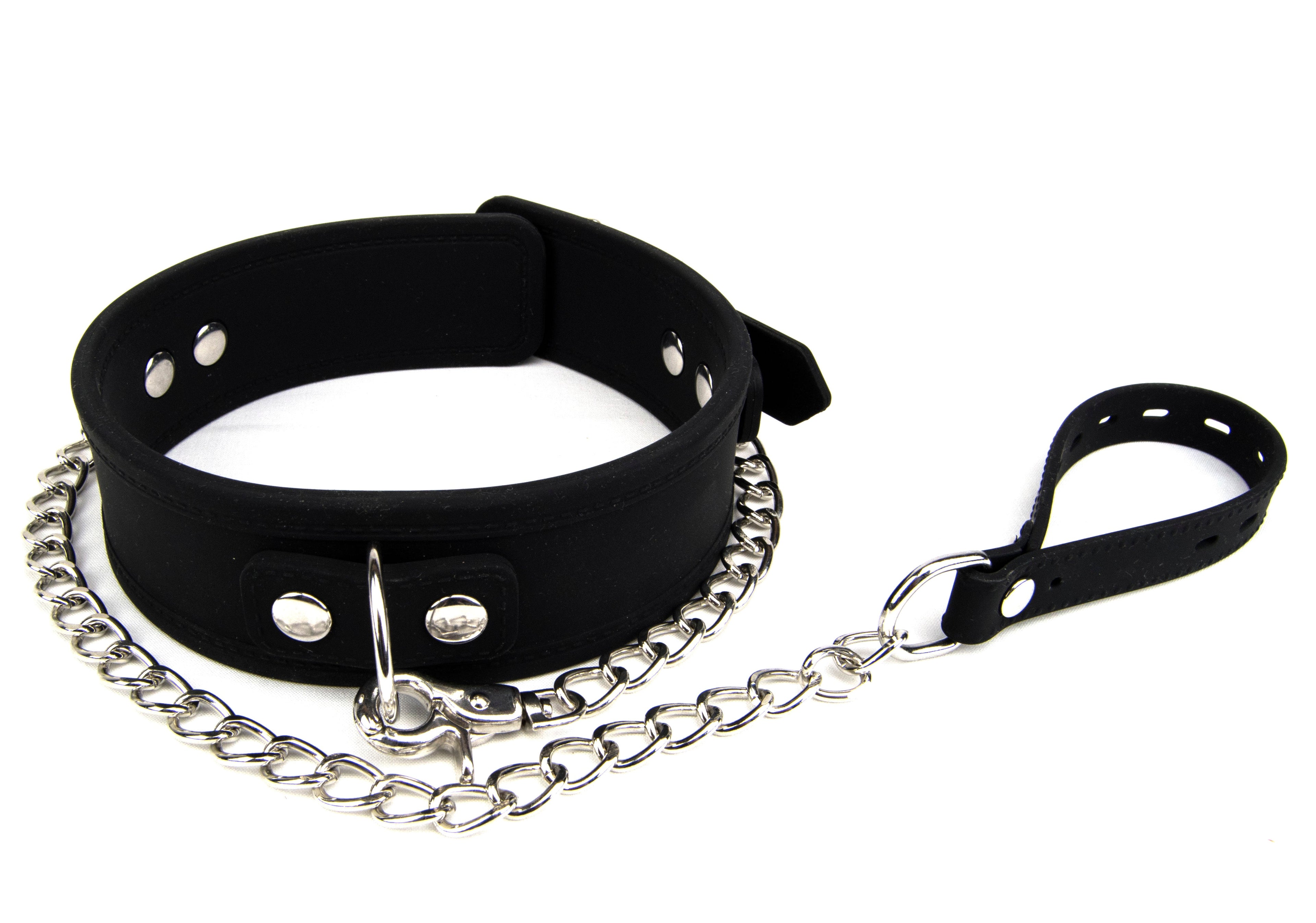 Bound to Please Silicone Collar and Lead Set Adult Toys Direct