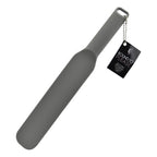 Bound to Please Silicone Spanking Paddle Grey | Front View | "grey silicone paddle - front view"