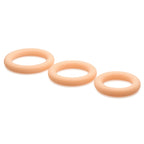Jock Discreet Silicone Ring Set | Front View | Premium Design