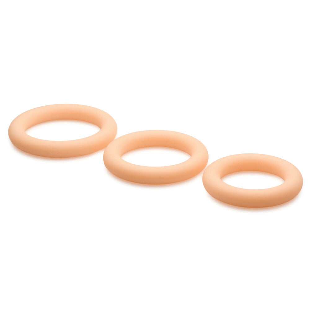 Jock Discreet Silicone Ring Set | Front View | Premium Design