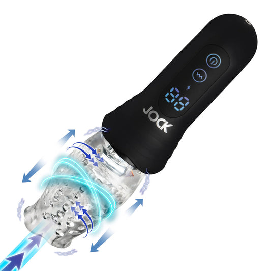 Jock Spinning Thrusting | Front View | Premium Design