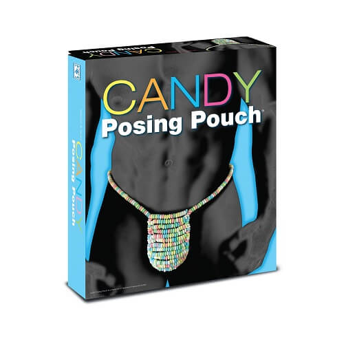 Candy Posing Pouch | Front View | Edible novelty underwear