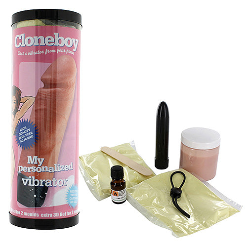 Cloneboy Cast Your Own Vibrating Dildo Kit | Front View | DIY molding kit with vibrator