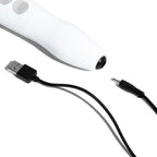 Doxy Die Cast Wand Rechargeable Star Dust | Close Up | Control View