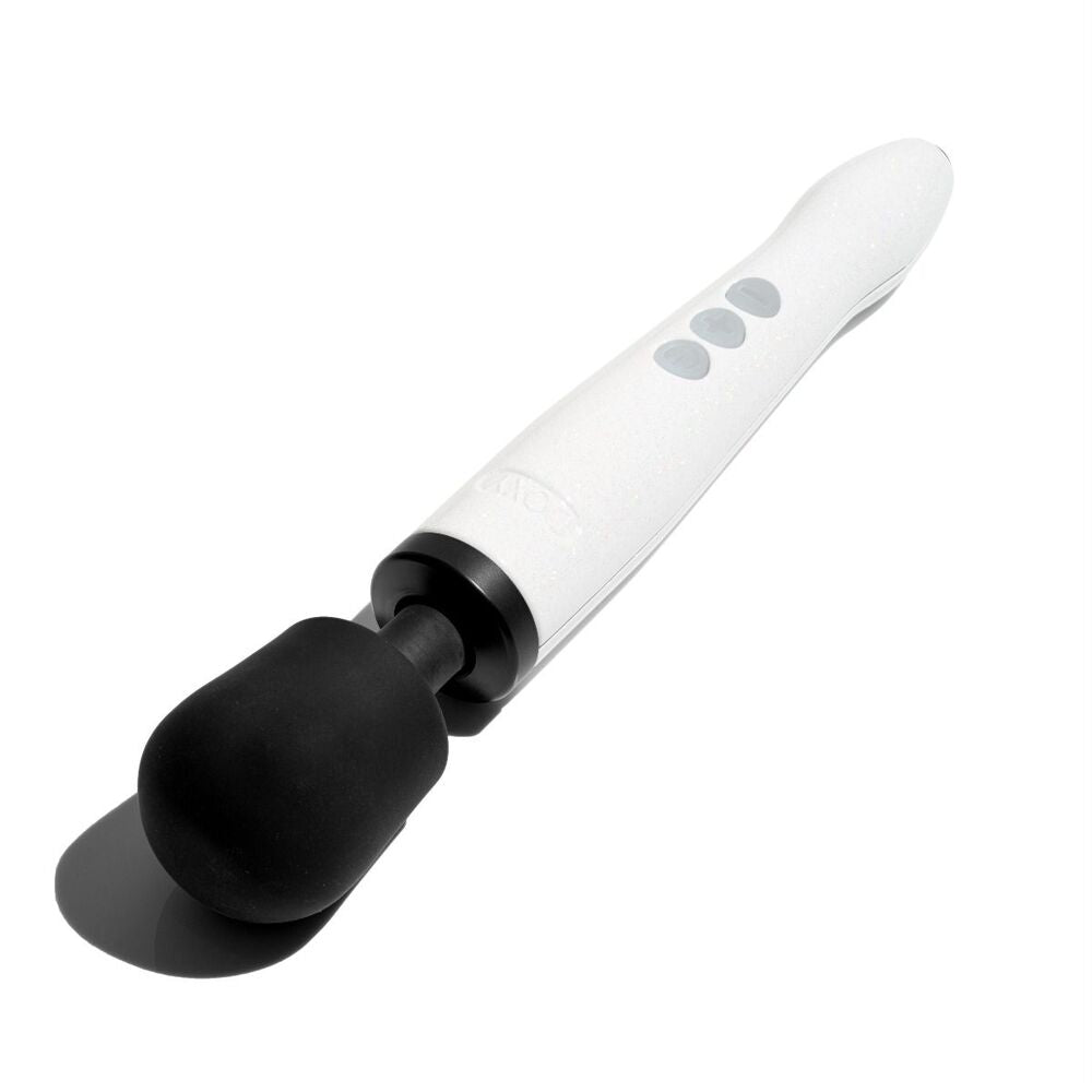 Doxy Die Cast Wand Rechargeable Star Dust | Angle View | Complete Design