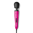 Doxy Die Cast Wand Massager HOT PINK | Front View | "Hot pink wand massager - front view"