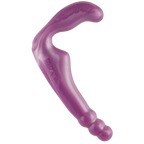 Doc Johnson Platinum The Gal Pal | Front View | Double-ended pleasure wand