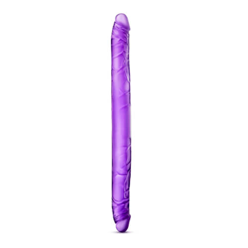 Double Dildo 16 Inch Purple 
