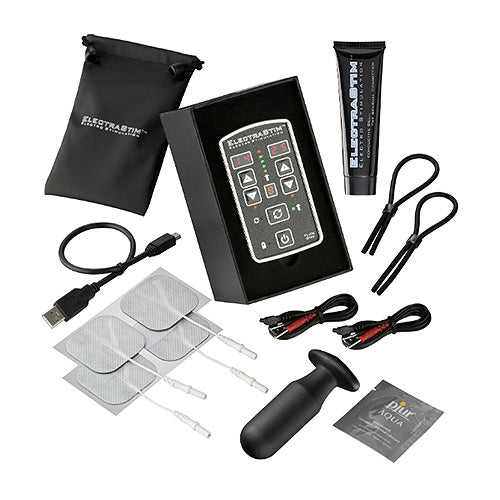 ElectraStim Flick Duo Stimulator Multi-Pack EM80-M | Front View | Advanced dual stimulator kit