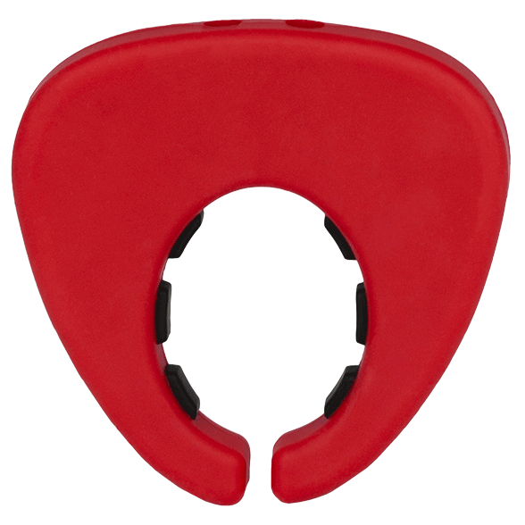 ElectraStim-Silicone-Fusion-Viper-Cock-Shield|Front|"electro stimulation cock shield - front view"