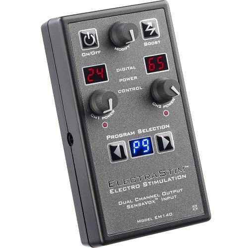 Electrastim SensaVox | Front View | "electro stimulation device - front view"