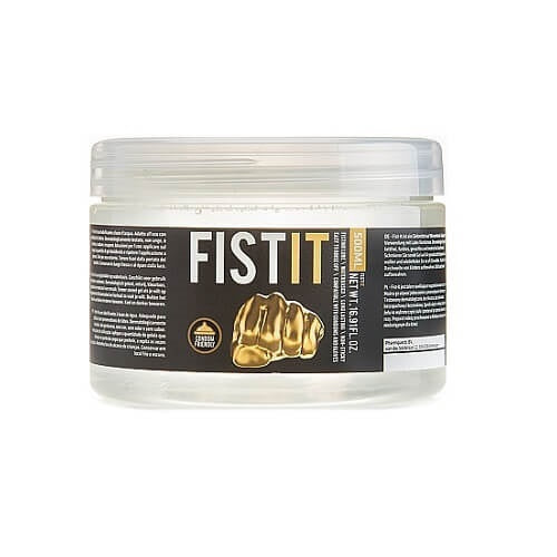 Fist-It-Water-Based-Anal-Fisting-Lubricant-500ml|Front View|"water based fisting lubricant bottle - front view"