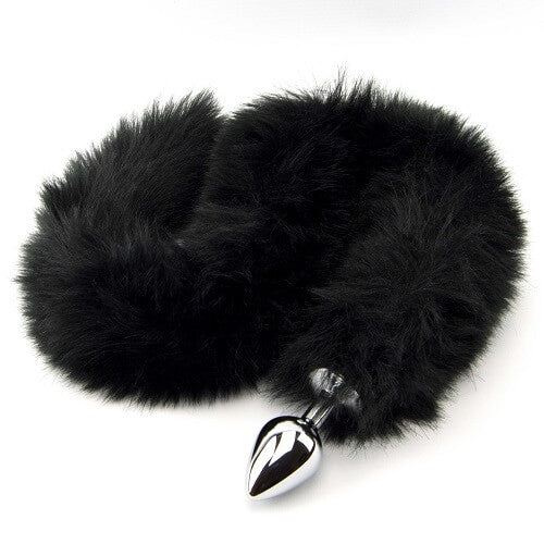 Furry Fantasy Black Panther Tail Butt Plug 