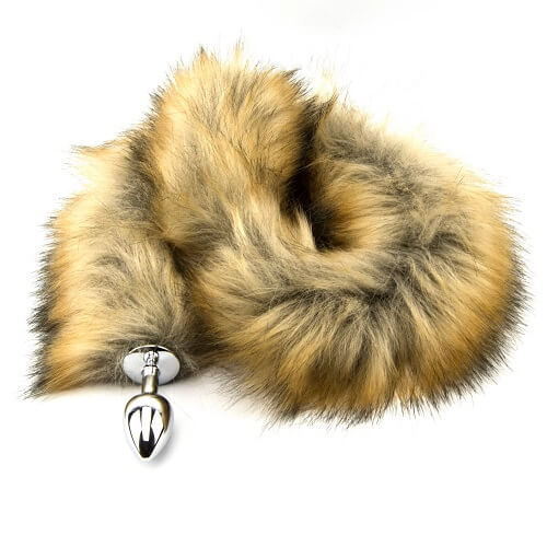 Furry Fantasy Red Fox Tail Butt Plug 