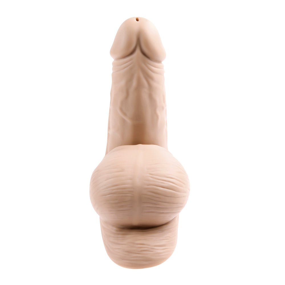 Gender X Stand to Pee Silicone Light Flesh | Back View | "Light flesh stp - back view"