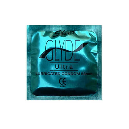 Glyde-Ultra-Vegan-Condoms-100-Bulk-Pack|Front View|"bulk pack standard vegan condoms - front view"