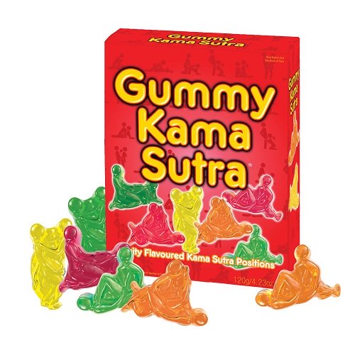 Gummy Kama Sutra Jellies | Front View | "adult gummy candies - front view"