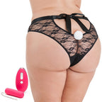 Happy-Rabbit-Plus-Size-Remote-Control-Knicker-Vibrator|Front|"discreet plus size remote control vibrator - front view"