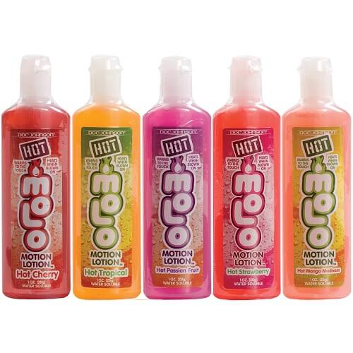 Hot Motion Lotion (MOLO) - 5 Pack Assortment 