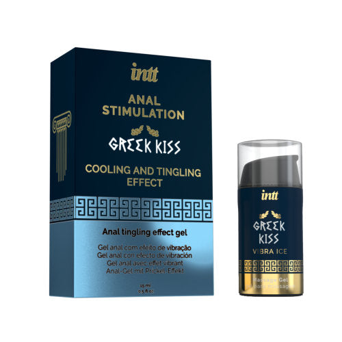 Intt Greek Kiss Anal Stimulation Gel | Main View | "anal stimulation gel in bottle - main view"