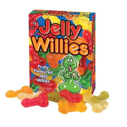 Jelly Willies | Front View | Gummy candy novelty