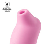Lelo Sona Pink Clitoral Masager|Detail View|"Premium stimulator - detail view"