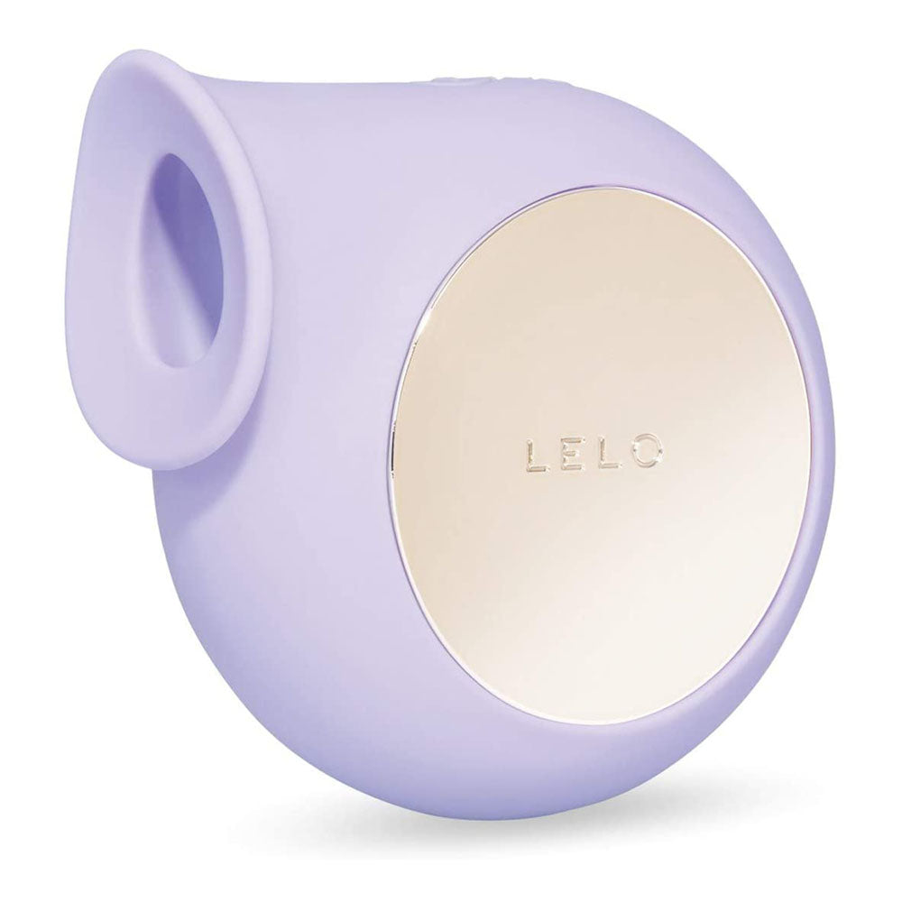 LELO Sila Clitoral Massager Lilac | Front View | Lilac colored massager