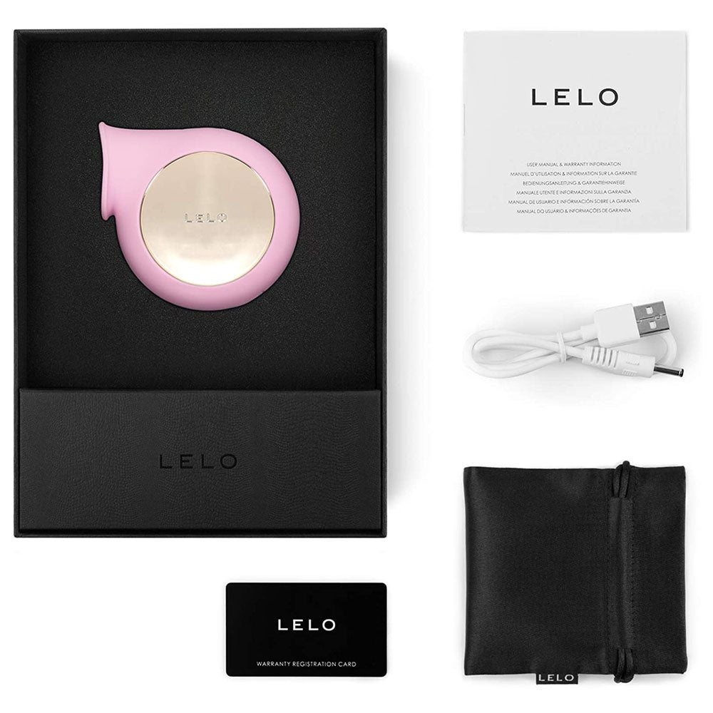 LELO Sila Clitoral Massager Pink | Side View | Side profile view