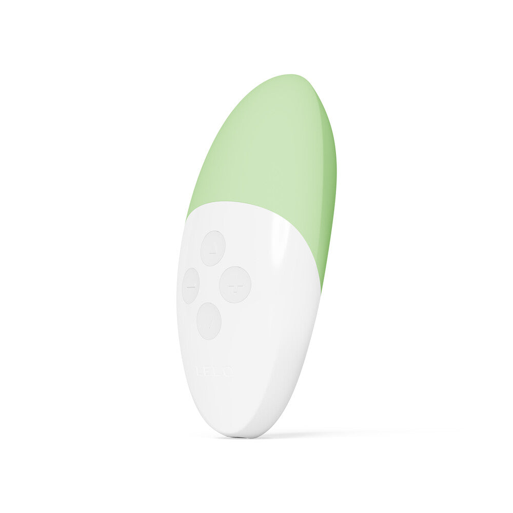 Lelo Siri 3 Clitoral Vibrator Green | Front View | "Green clitoral vibrator - front view"