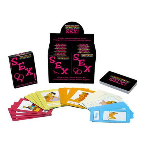 Lesbian Sex Card Game | Front View | Adult card game